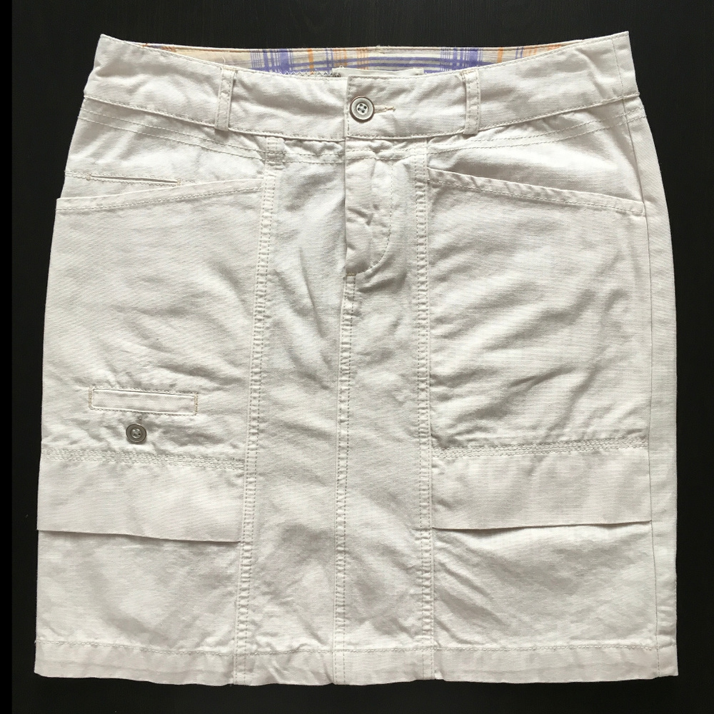 Anthro Hei Hei Bicoastal Zippered Cargo Skirt NWOT